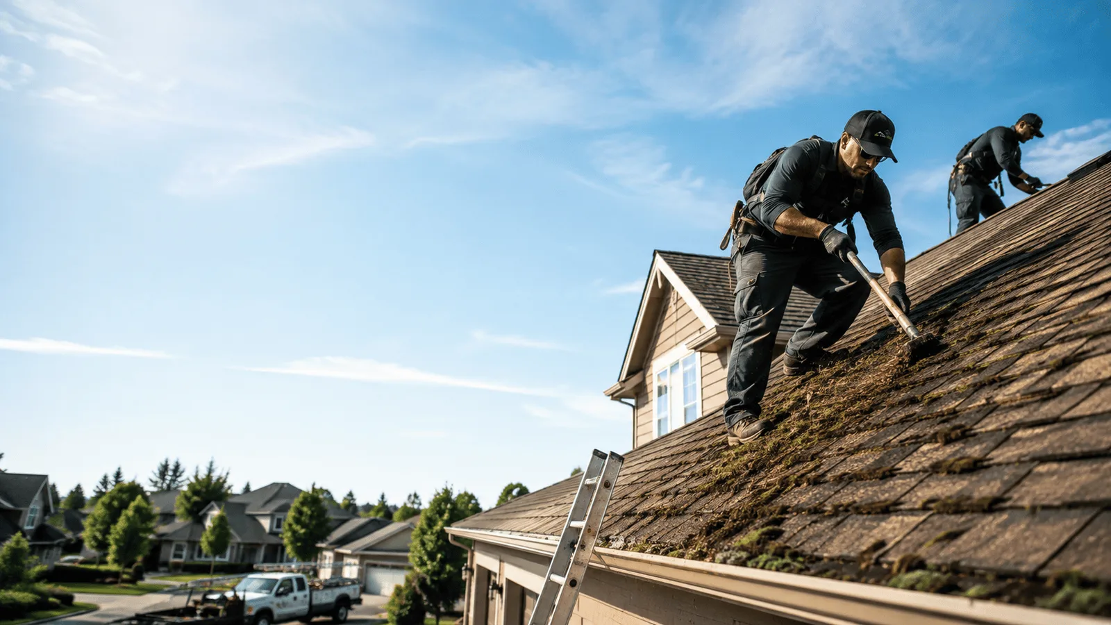 Roof Moss Removal in Ewing, KY near me